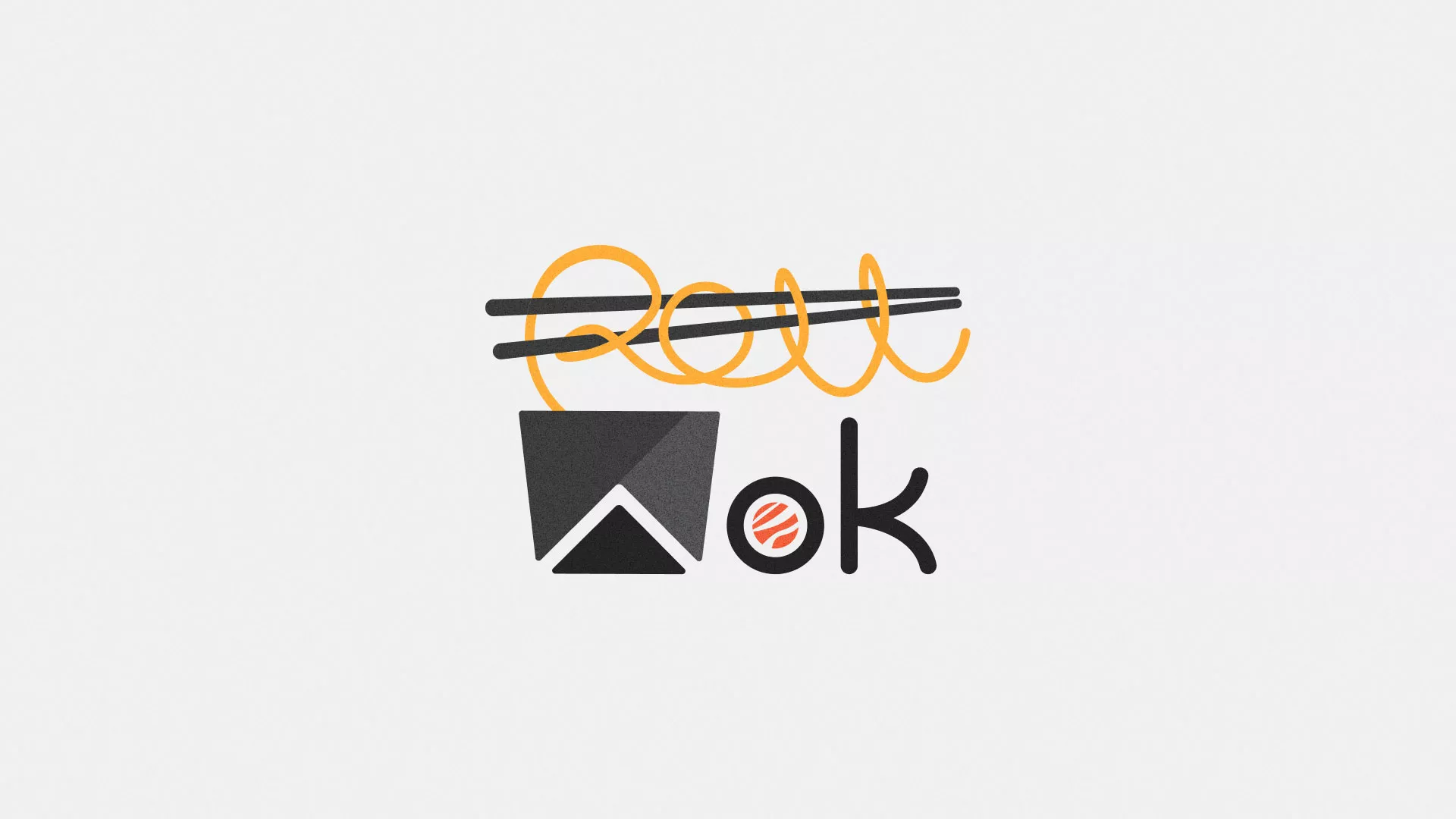 Разработка логотипа в Меленках для суши-бара «Roll Wok Club» Разработка логотипа в Меленках для суши-бара «Roll Wok Club»